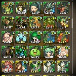 2014年8月1日現在のモンスターBOX