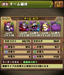4月26日現在のパーティー