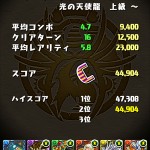 アンケートダンジョン8（上級）をクリア